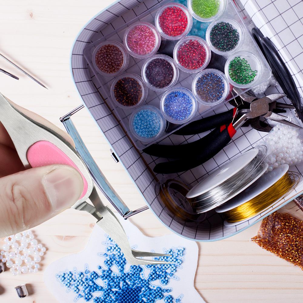 Osier1 Nhíp Đầu Nhọn Chéo Mềm Mại Dùng Làm Trang Sức