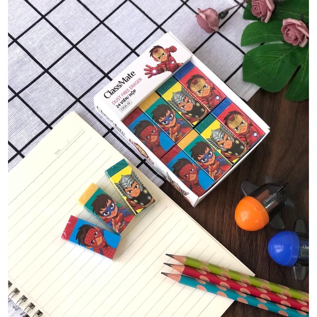 Gôm Tẩy Nano CLASSMATE Giúp Làm Sạch Vết Chì Nhanh Chóng, Tiện Dụng, An Toàn Cho Bé
