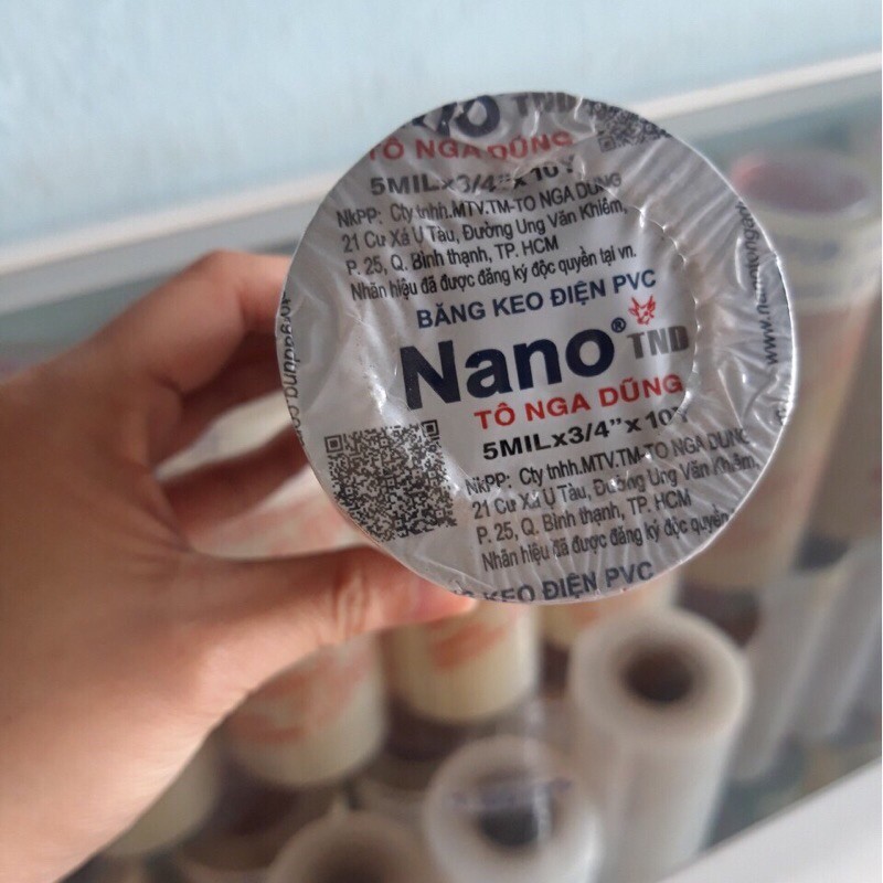 Băng dính điện NANO  đủ màu