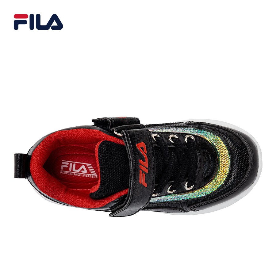 Giày sneaker có quai dán trẻ em FILA JFA192092 LED-BK