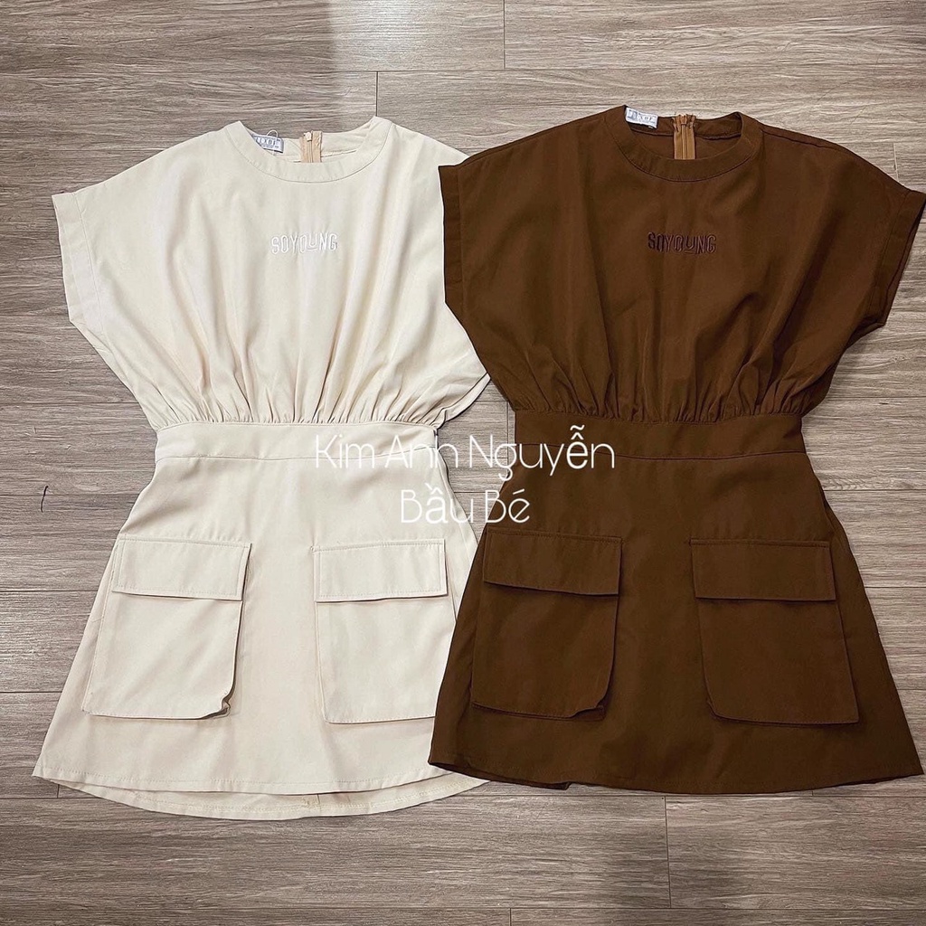 VÁY KAKI CÁNH DƠI TÚI HỘP SIÊU XINH