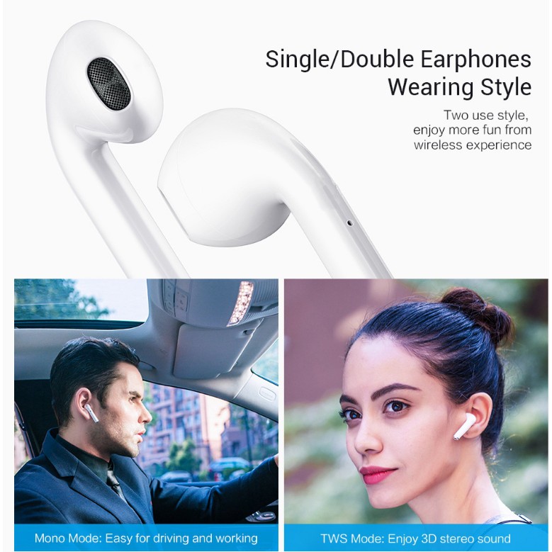 [CÓ VIDEO + ẢNH THẬT] Tai Nghe Bluetooth không dây true wireless i11 TWS V5.0 cảm biến vân tay, kết nối như Airpod