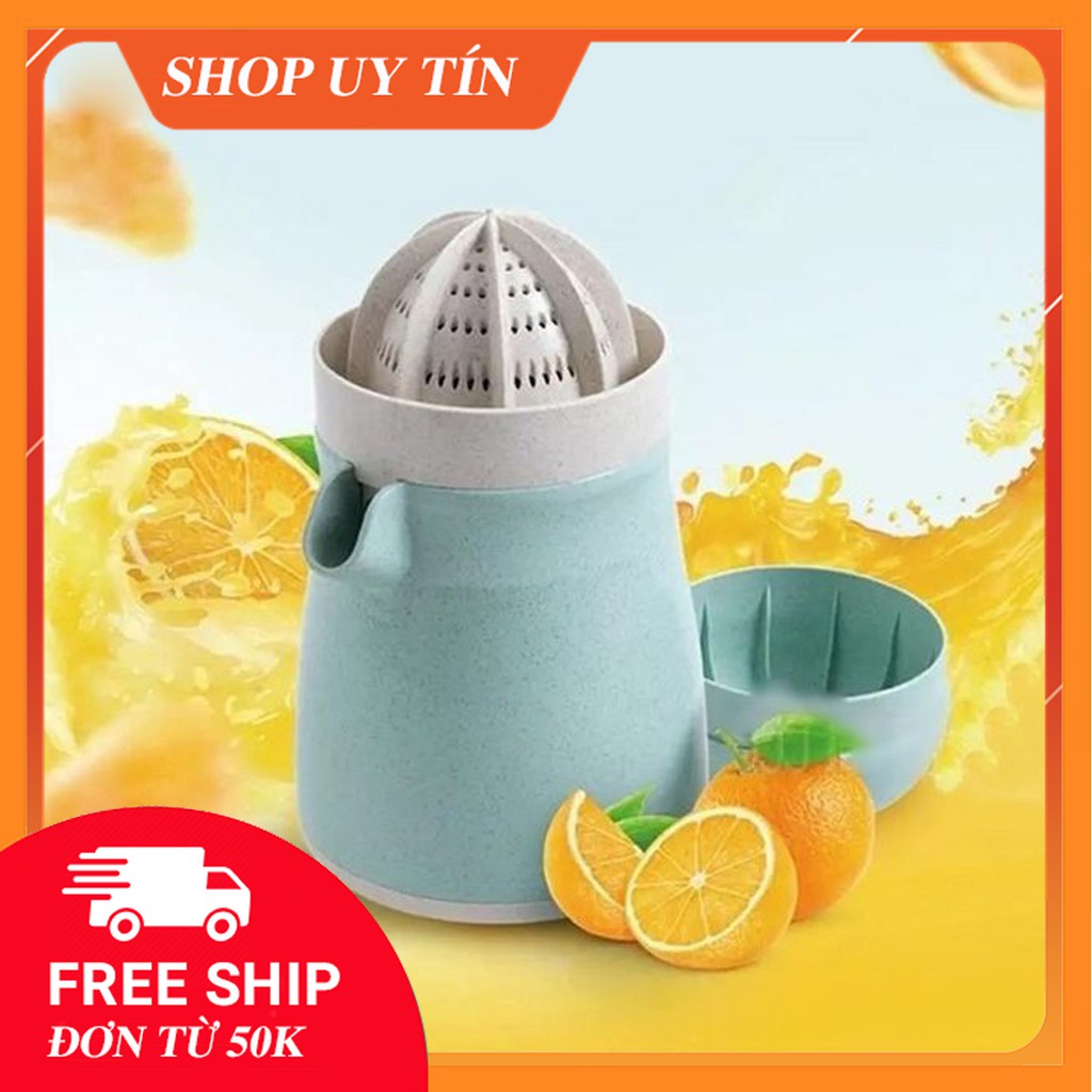 [FreeShip – Sale khô máu] BÌNH VẮT CAM LÚA MẠCH CÓ TAY CẦM MINI