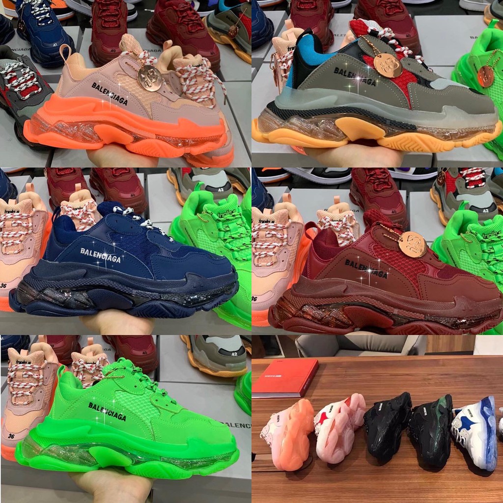 “❤️Freeship❤️” Giày 3len trips Thời Trang Form chuẩn chữ form đẹp