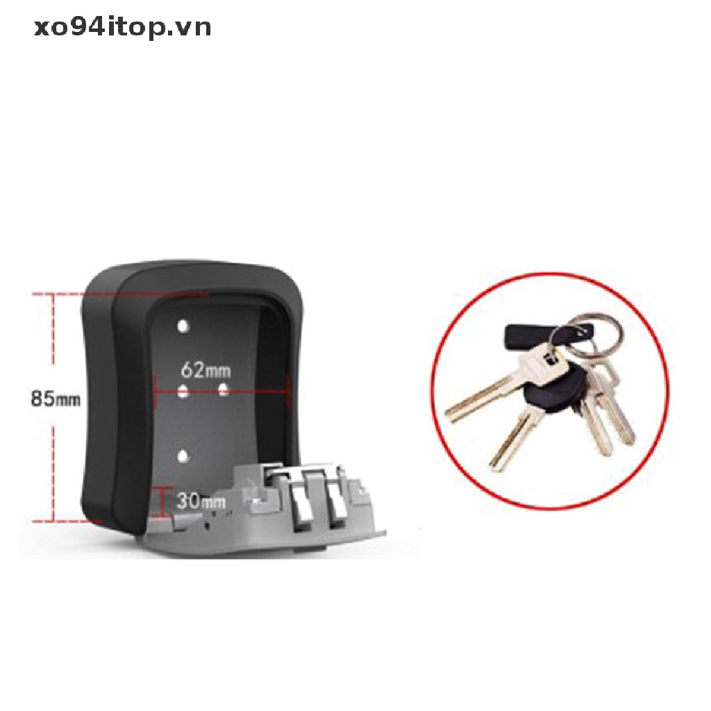 Hộp Đựng Chìa Khóa Gắn Tường Có Mật Khẩu An Toàn