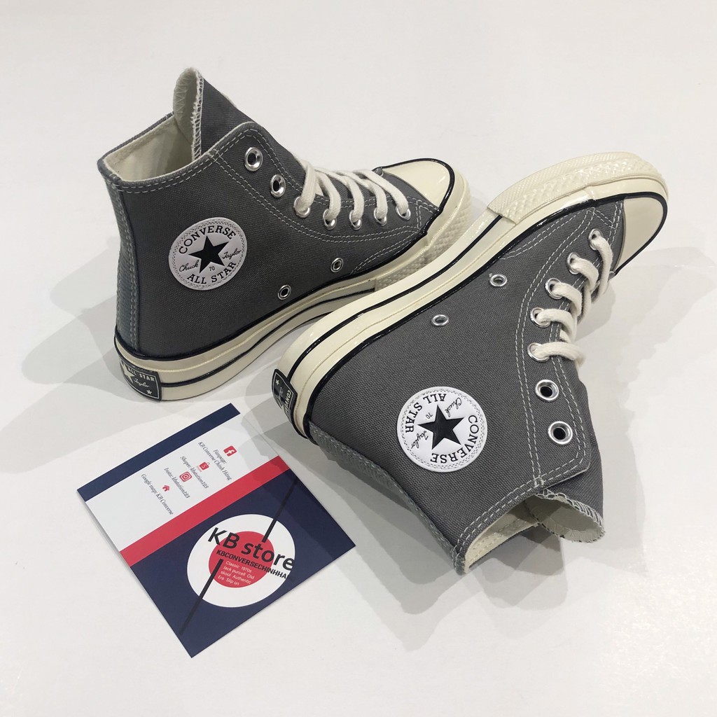 Giày converse 1970s cổ cao xám