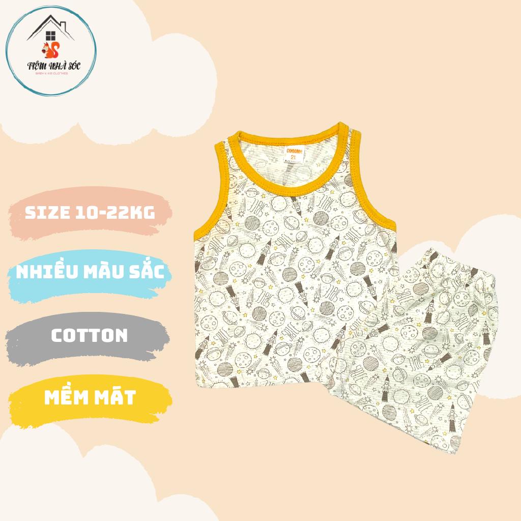 Bộ 3 lỗ bé trai họa tiết dễ thương size 2 - 7 tuổi Tiệm Nhà Sóc