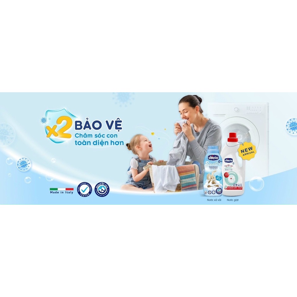 Nước giặt - Nước Xả quần áo Chicco dành cho bé 0M+