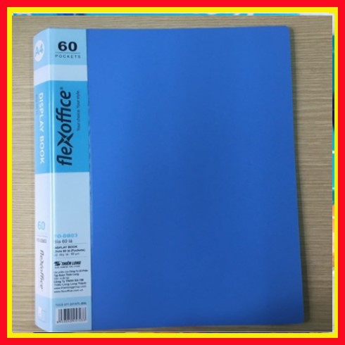 [Giá Kho] Bìa Nhựa 20 lá/40 lá/60lá/80lá Thiên Long-FO-BD01-Bìa Lá A4