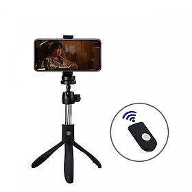 Giá đỡ - Gậy chụp ảnh Tripod K05 Bluetooth 3 chân cho điện thoại, Máy ảnh, Máy quay phim  siêu tốt - Tiện lợi
