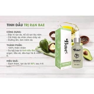 Tinh Dầu Rạn Da BAE 50ml