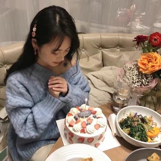 [Order] Áo len cổ tim mẫu mới (ảnh thật ở cuối)