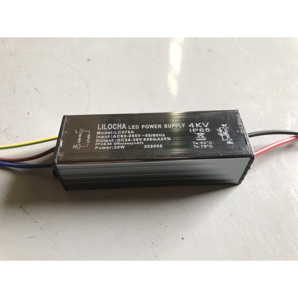 Nguồn led, chấn lưu 30W LILOCHA cho lắp ráp đèn LED