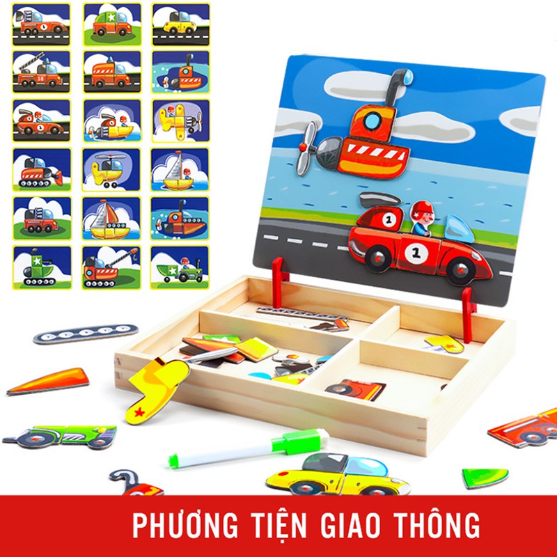 Đồ chơi trẻ em ghép hình - trò chơi kích thích phát triển trí não cho bé