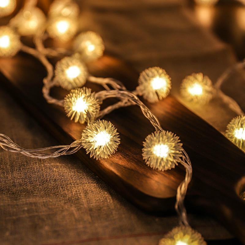 Dây Đèn Led Trang Trí Hình Hoa Bồ Công Anh