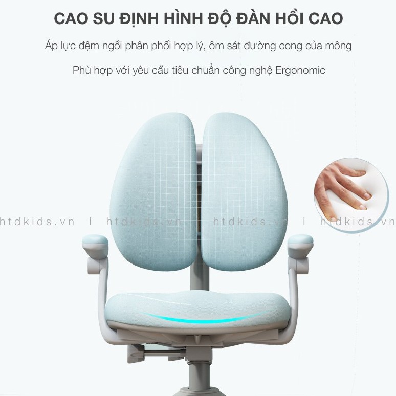 Ghế ngồi học chống gù lưng cho bé HTDkids Y5SF