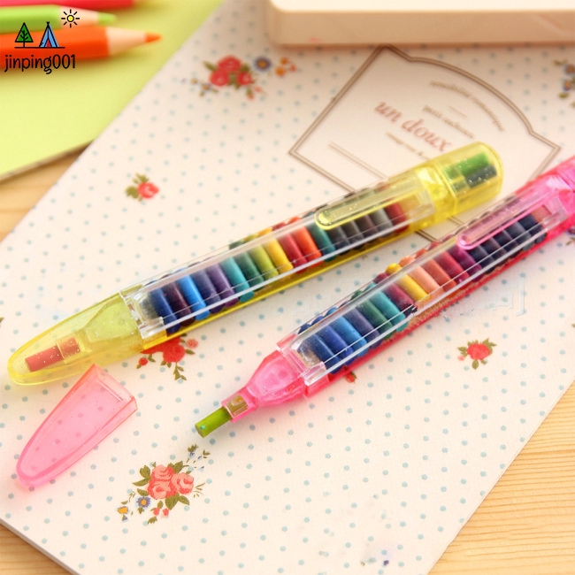 Hộp chì màu 20 cây không độc hại cho học sinh