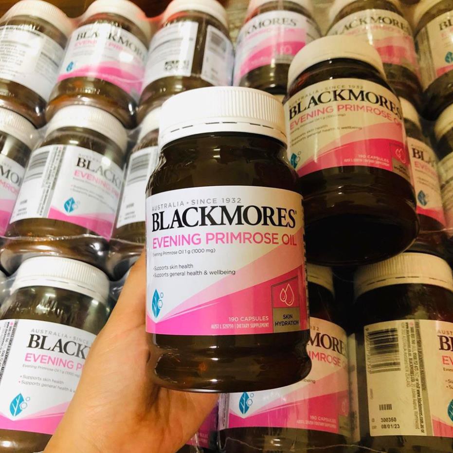 [Chính hãng] Tinh dầu Hoa Anh Thảo Blackmores Evening Primrose Oil 190 viên - Xuất xứ Úc