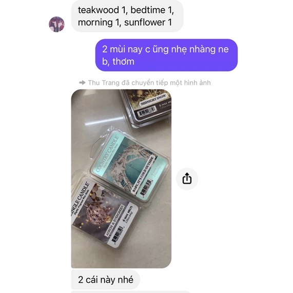 Wax melt/ Sáp thơm Kringle- Country Candle