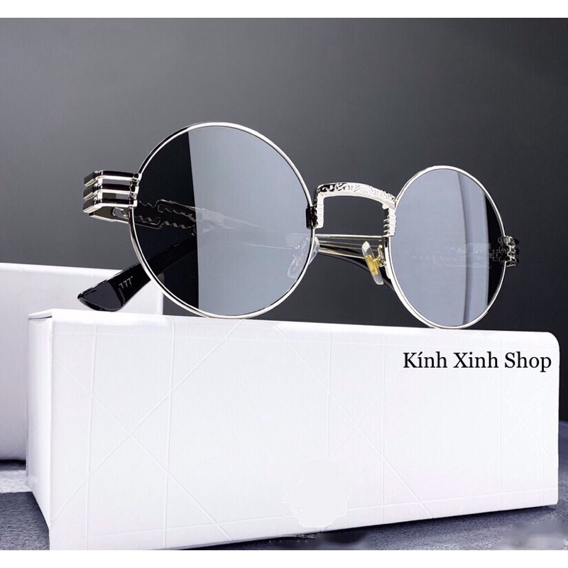 Kính râm Mắt tròn xoe retro cao cấp