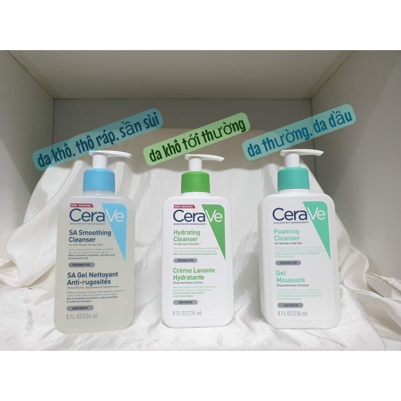 Sữa rửa mặt Cerave chính hãng