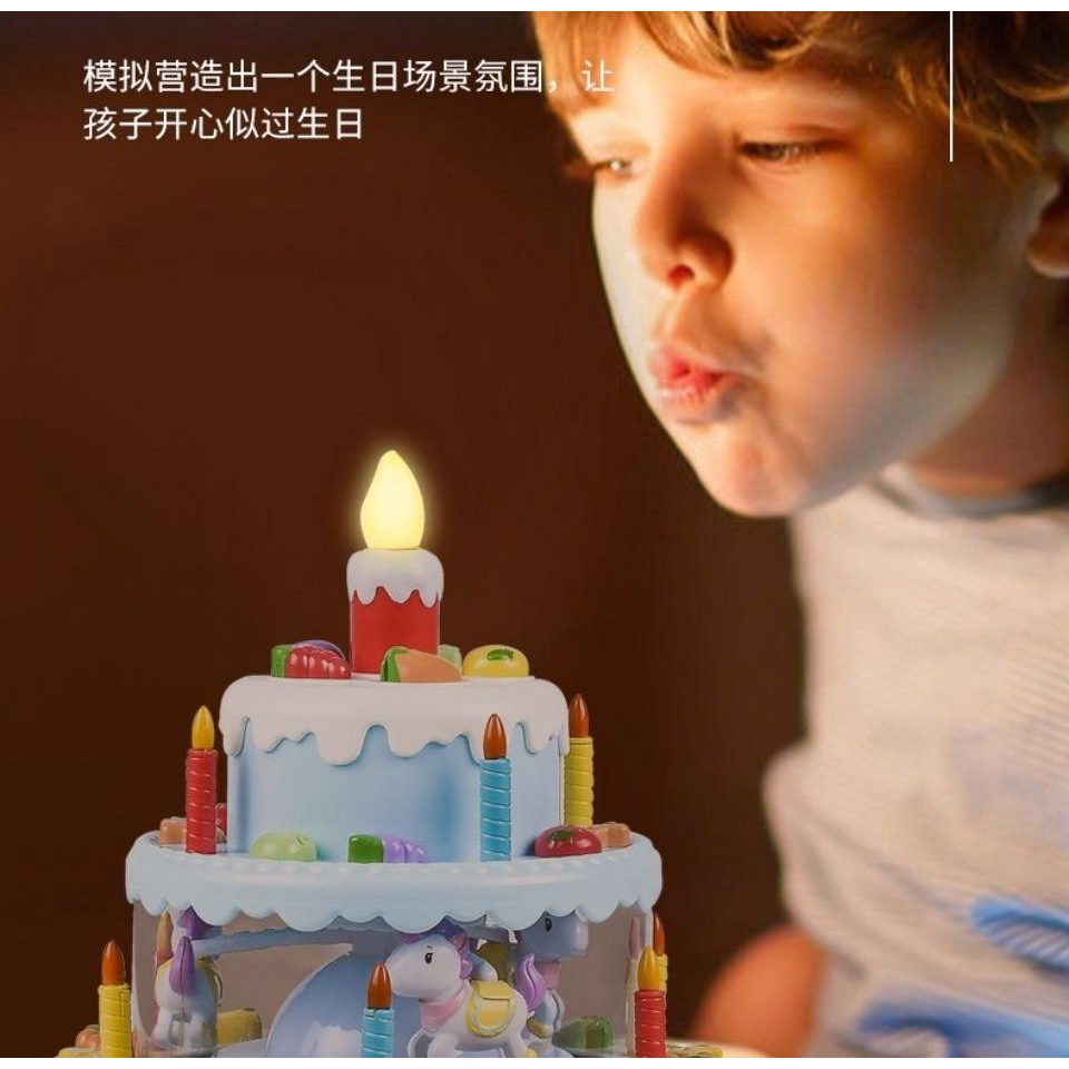 Bánh sinh nhật 3 tầng đồ chơi MẪU MỚI cho bé