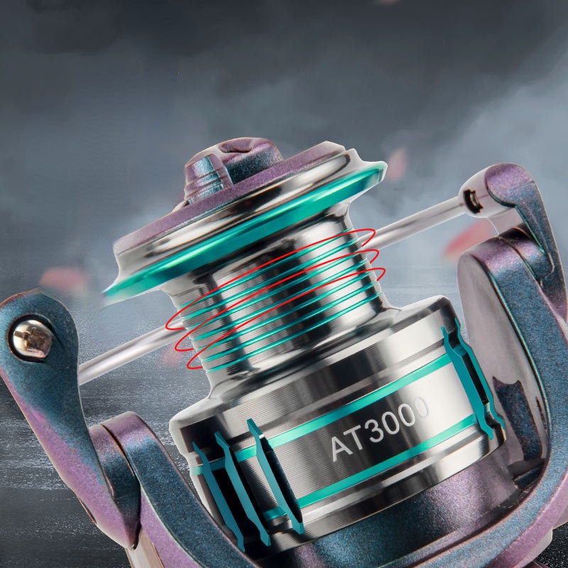 Mavllos cuốn thừng câu cá Máy Câu Cá Kim Loại 1000-7000 15kg Max Drag 5.2: 1