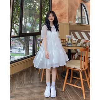 Váy babydoll bánh bèo siêu xinh - Hàng chất lượng cao - V10