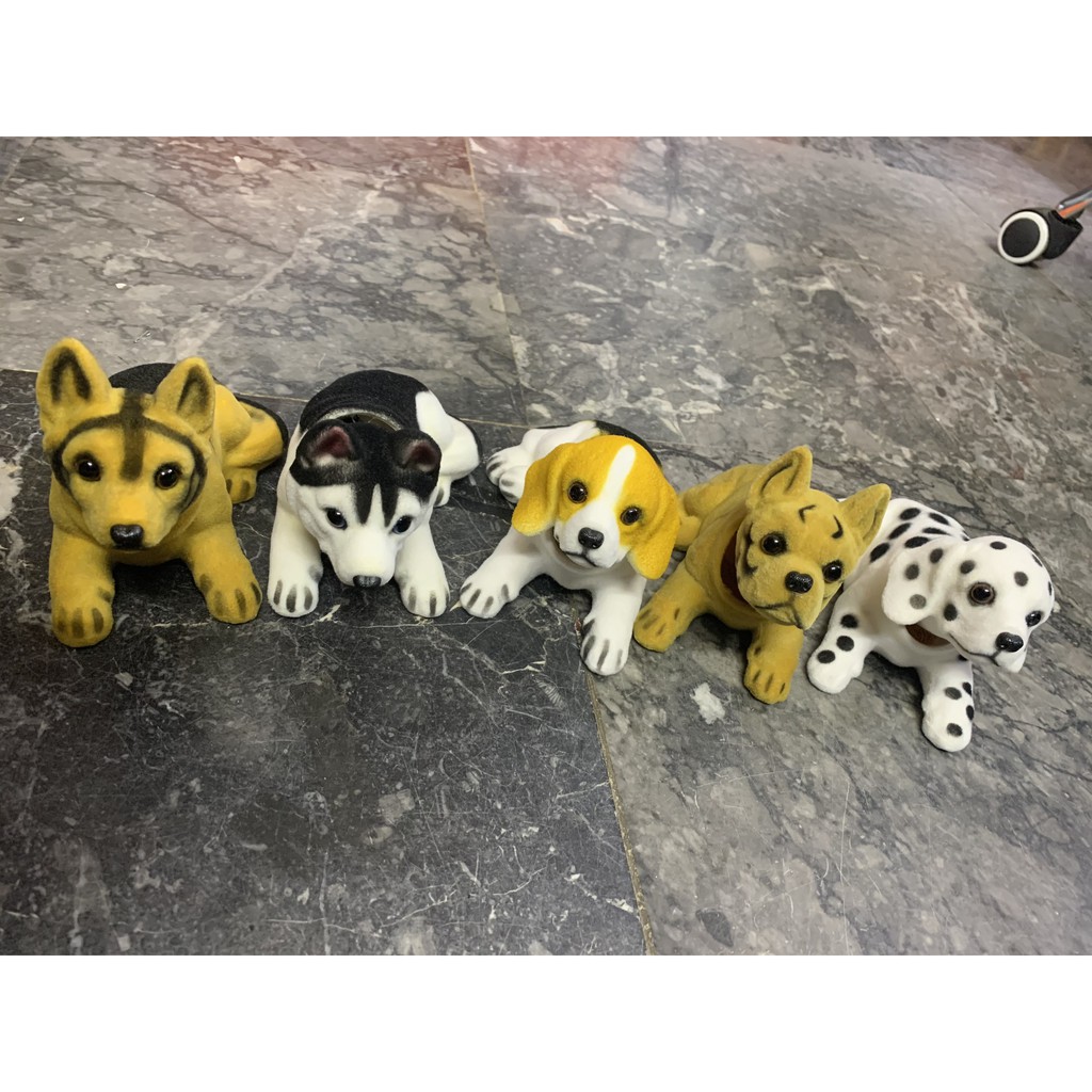 Chó Lắc Lư Trên Xe Hơi - Chó Lắc Lư Đầu Trang Trí Taplo Xe Hơi - Hàng Rẻ, Đẹp, Bền