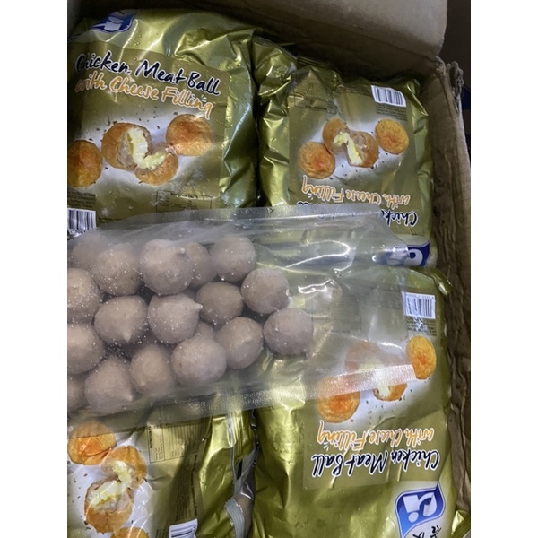 HOT-Gà Viên Nhân Phô Mai ~ Chicken Meat Ball nhập khẩu Malaysia 200g | BigBuy360 - bigbuy360.vn