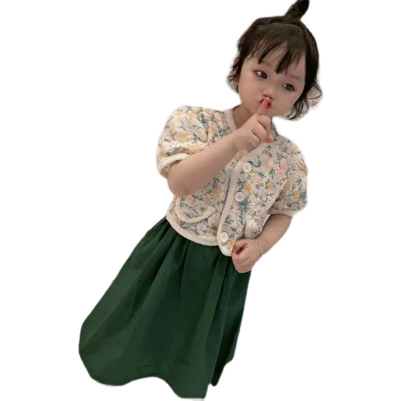 Bộ áo váy Hàn Quốc bé gái dễ thương