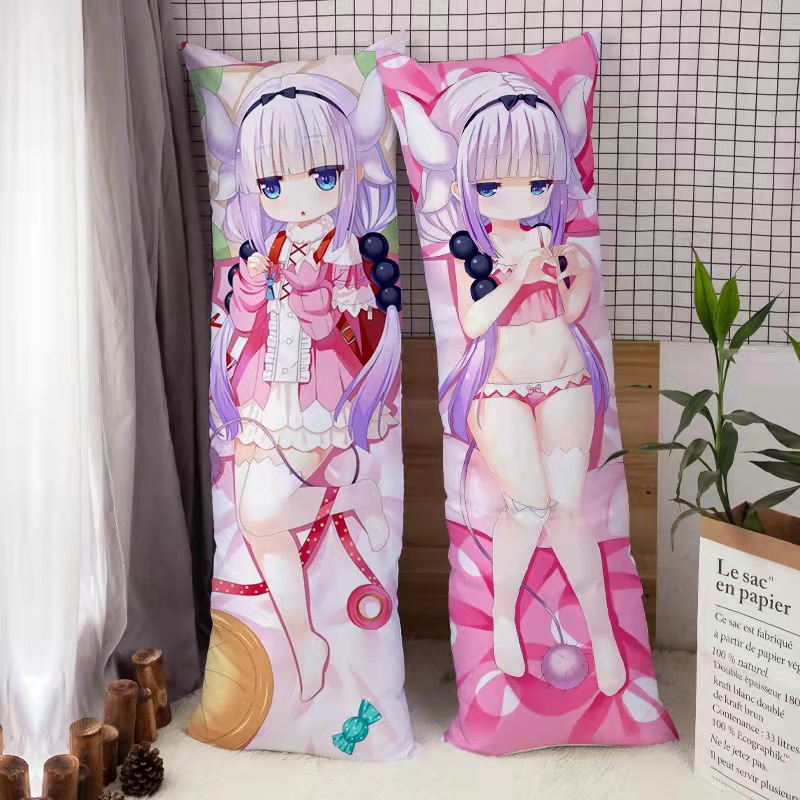 Vỏ Gối In Hình Anime Kobayashi-san Chi No Maid Dragon Dakimakura