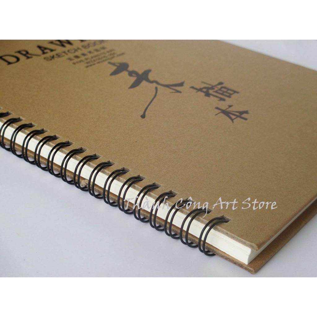 [TC Art Store] Sổ Ký Họa Sketchbook 160gsm A3, A4