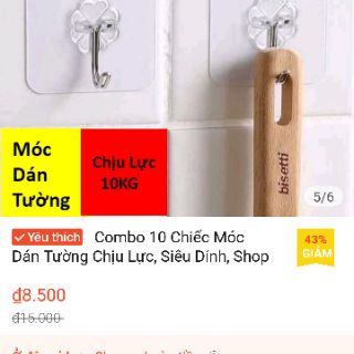 1k 1sản phẩm móc dán siêu chịu lực