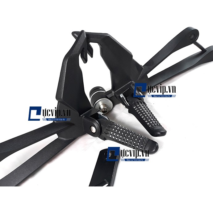 Gác Chân Kiểu Z1000 Gắn Exciter 150 Kèm Pat (Full Đen Đẳng Cấp) S1410