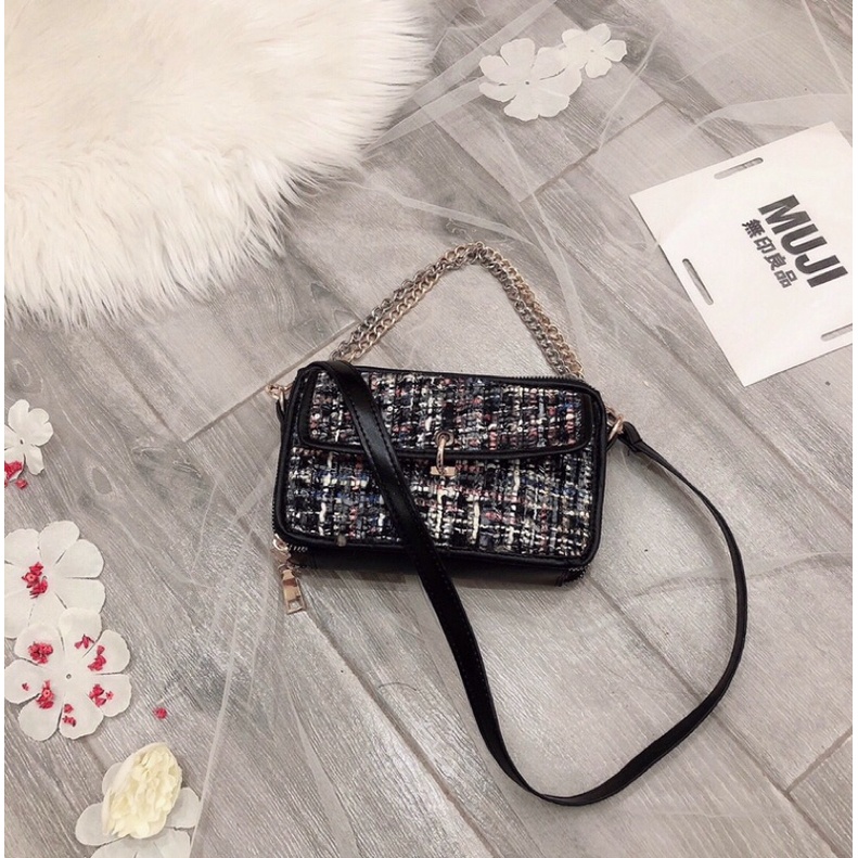 Túi Xách Nữ Hình Hộp Vuông Size Mini M1