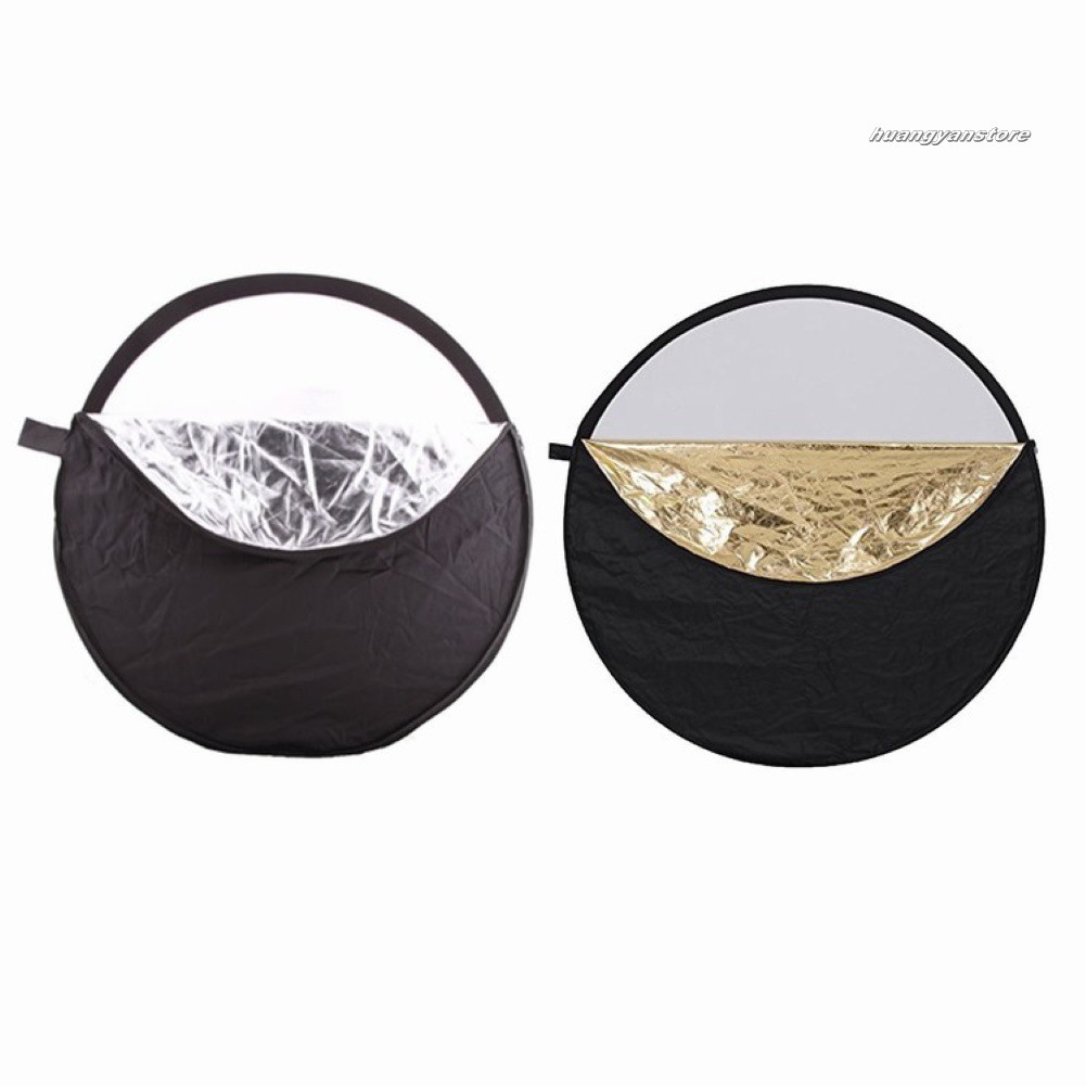 Tấm Phản Quang Tròn 80cm 5 Trong 1 Hỗ Trợ Chụp Ảnh