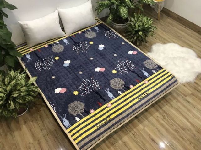 thảm nỉ nhung trải giường 1 mầu(ib chọn mầu) | BigBuy360 - bigbuy360.vn