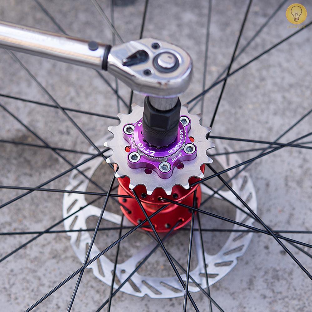 LT.D 16T/17T/18T/20T Single Speed Freewheel MTB Bicycle Cassette Sprocket Gear