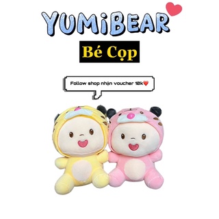 Thú nhồi bông mềm bé cọp 2 màu 20cm