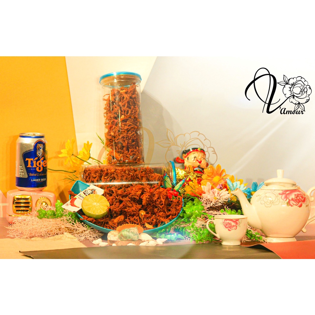 Khô heo cháy tỏi 300gr | BigBuy360 - bigbuy360.vn