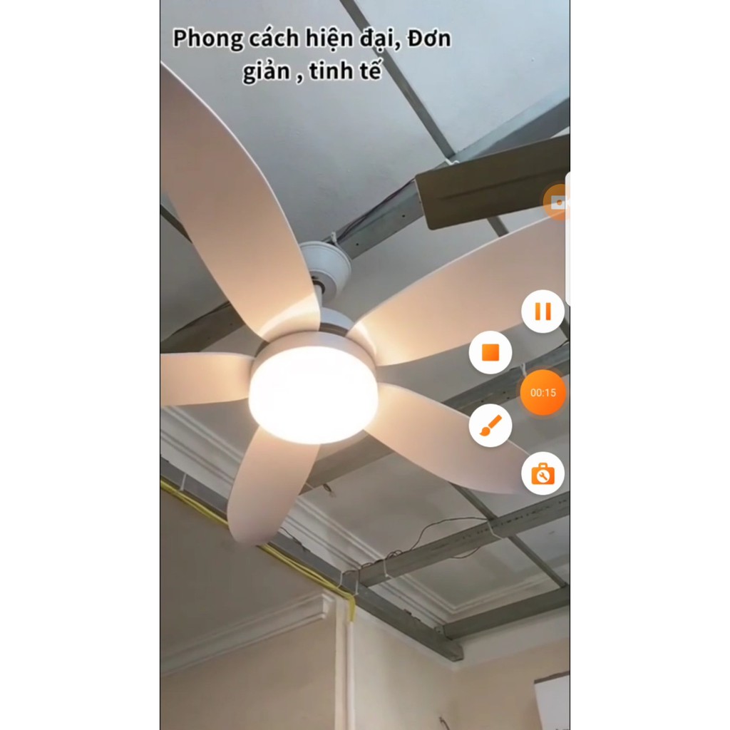 Quạt Trần Đèn 5 Cánh Động Cơ DC inverter