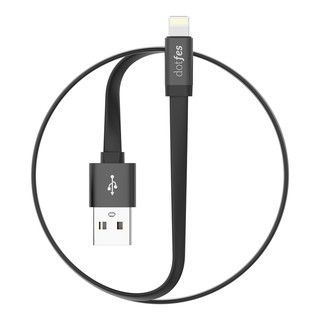Dotfes Colorful Noodles Lightning Cable for iPhone, Micro USB Cable and Type-C Cable for HuaWei OPPO
