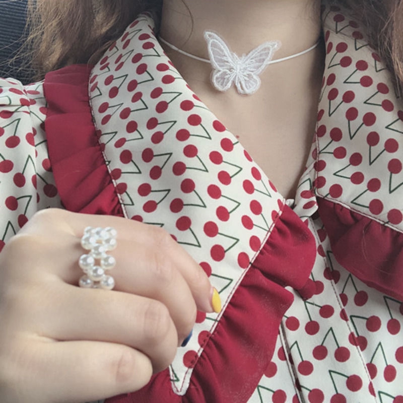 Vòng cổ hình bướm xinh xắn thời trang