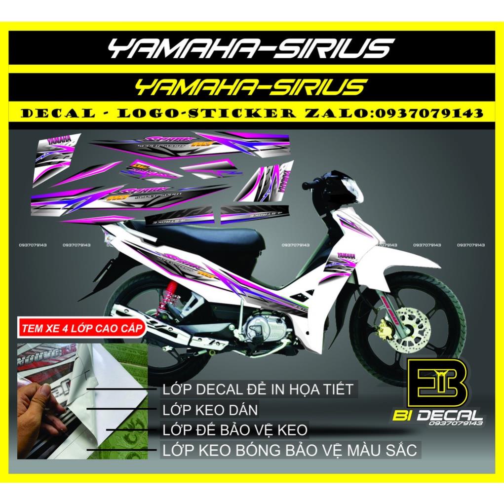 ( Quí khách vui lòng mang ra tiệm cho thợ dán ) Tem Sirius 009