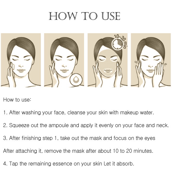 Mặt Nạ Coreana Senite Vàng Phục Hồi Tế Bào 2 Bước