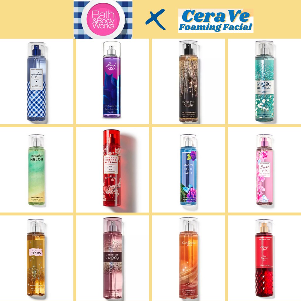Xịt Thơm Toàn Thân Bath And Body Works Body Mist (10ml)