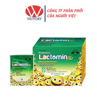 Probiotics Lactomin Plus (Hộp 30 Gói) - Giúp Cân Bằng Hệ Vi Sinh Đường Ruột - Victory Pharmacy