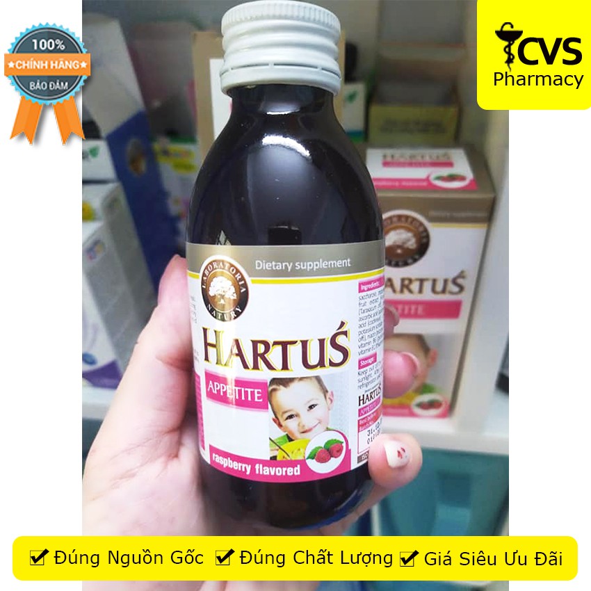 Siro Hartus Appetite 150ml - Cải thiện chứng biếng ăn của trẻ - cvspharmacy