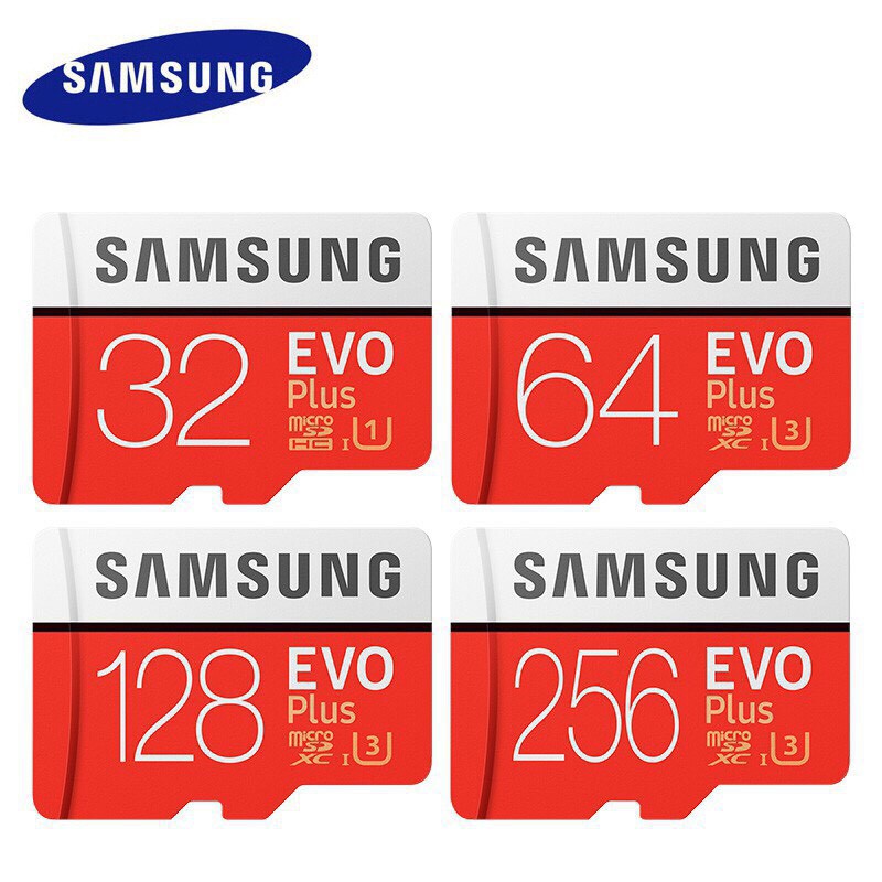 Thẻ nhớ micro SD hiệu Samsung với dung lượng 32GB/64GB/128Gb/256Gb chính hãng